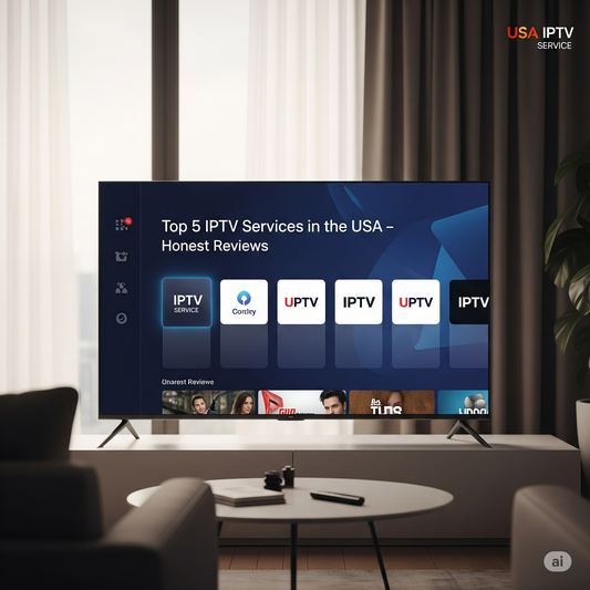 Top 5 IPTV Services in the USA – Honest Reviews