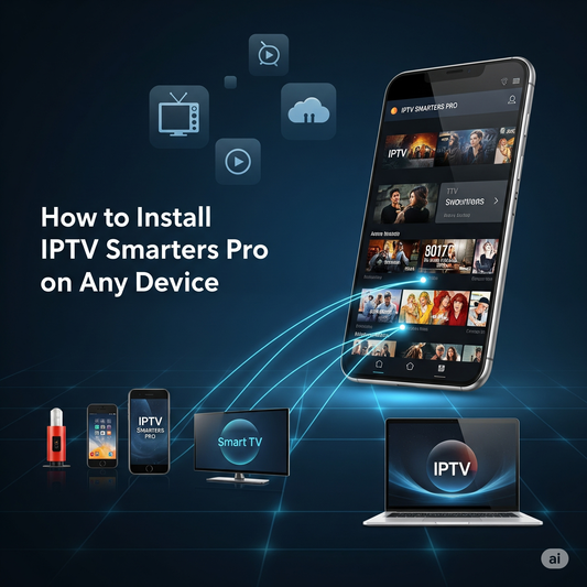  how to install IPTV Smarters Pro on any device 