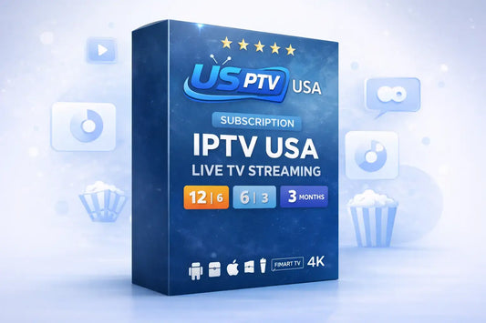 IPTV USA subscription for Firestick and Android with live TV, movies, and sports in 4K streaming quality
