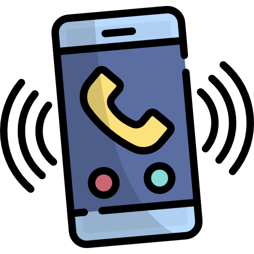 Modern smartphone icon representing mobile streaming access for IPTV USA on iOS and Android devices.

